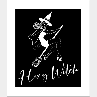 Hexy Witch Funny Witchcraft Pagan Wiccan Humor Posters and Art